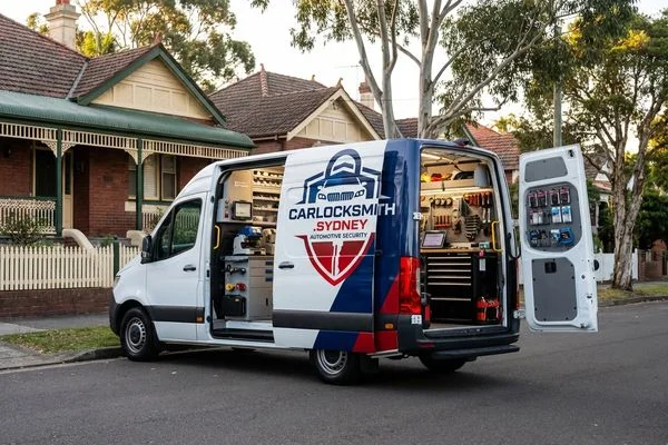 Car Locksmith Sydney mobile workshop